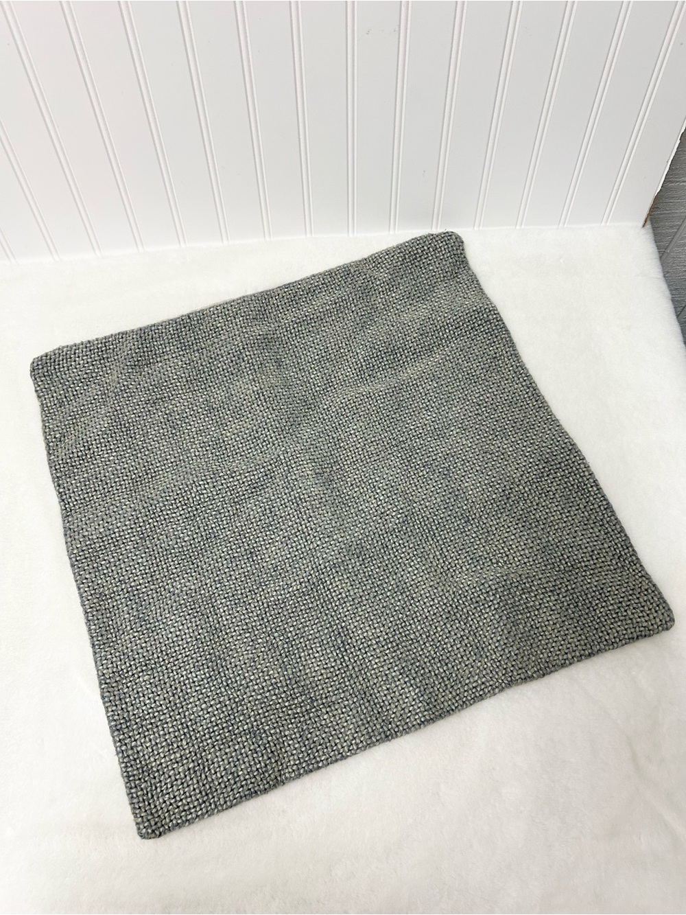 Pottery Barn Faye linen textured pillow cover